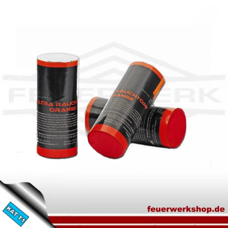 Farbiger Rauch Orange Kaufen Ultrarauchtopf Blackboxx