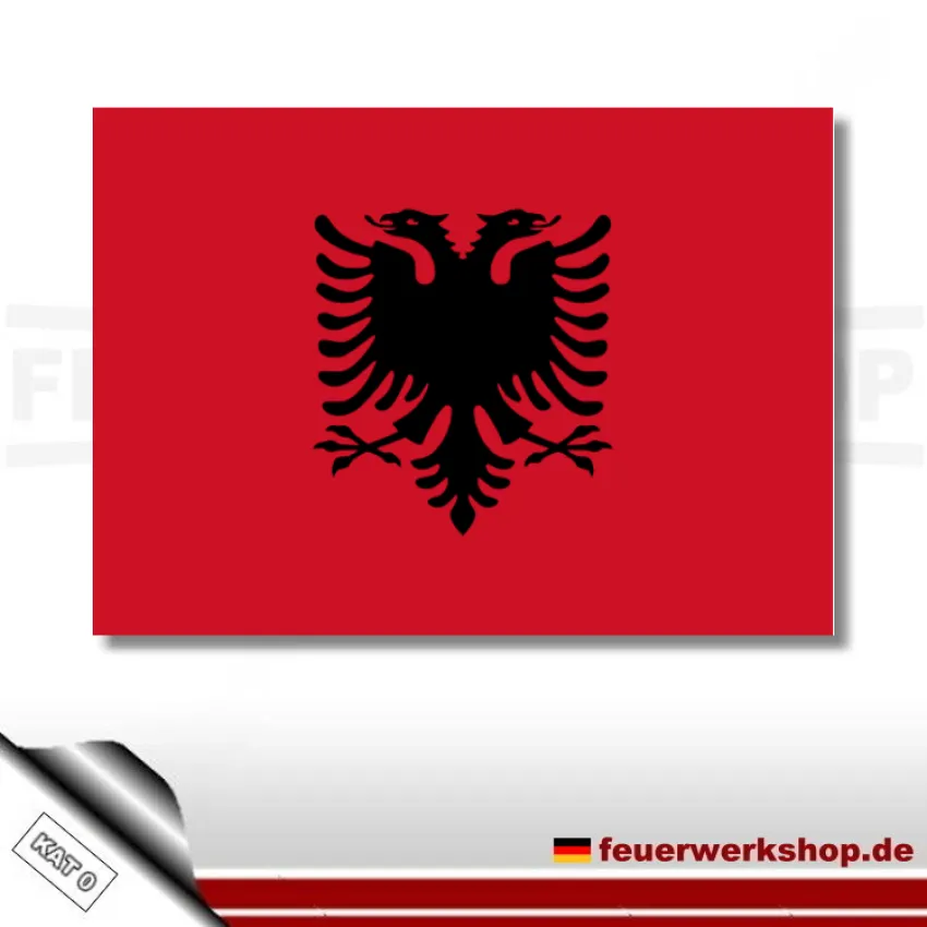 Nationalflagge *Albanien*