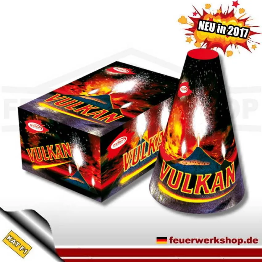 Vulkan Feuerwerk von Keller