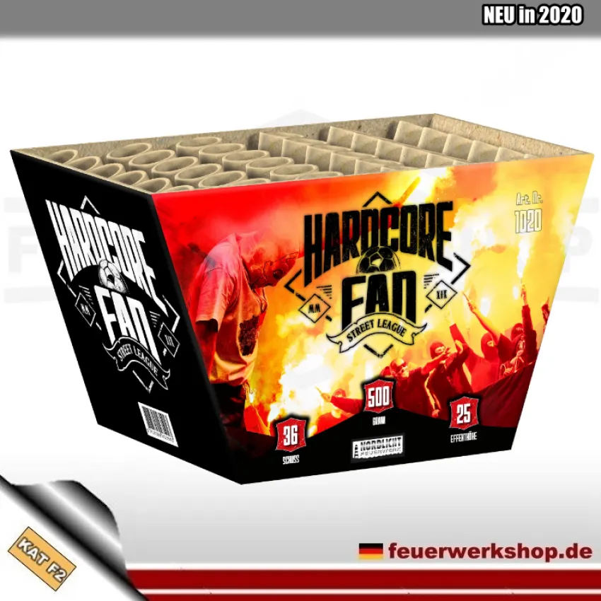 Der Hardcore Fan - 36 Schuss Batteriefeuerwerk