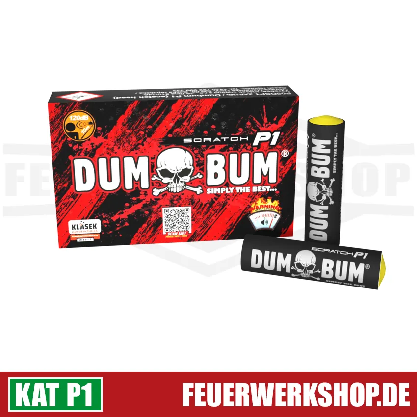 *Dumbum P1* Reibkopfknaller 20 Pack