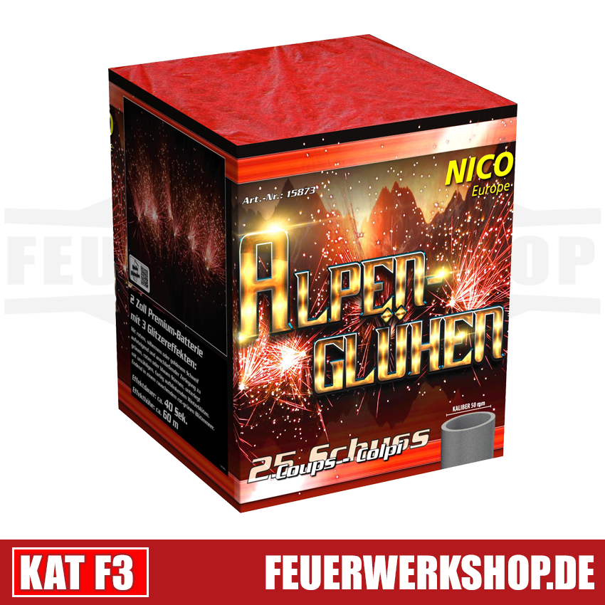 F3 Batterie *Alpenglühen* von Nico Feuerwerk