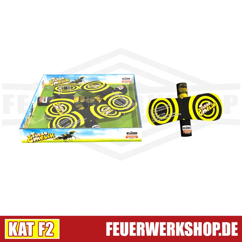 Feuerwerkkreisel *Turbo cmelik* Klasek Kleinfeuerwerk