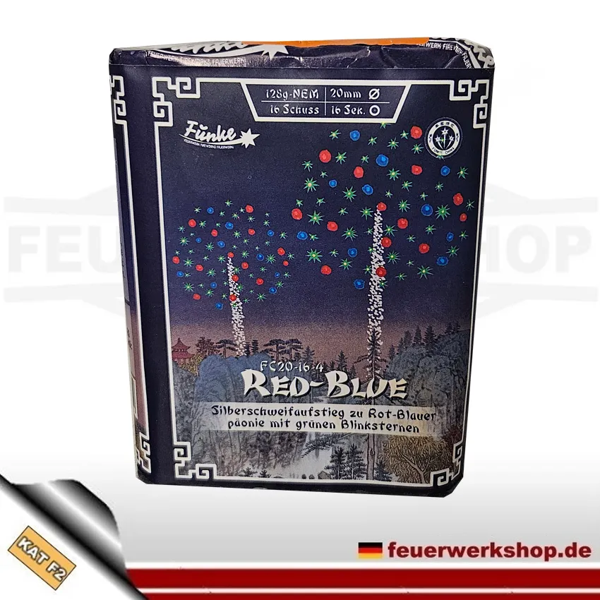 Funke Feuerwerk *Red-Blue*