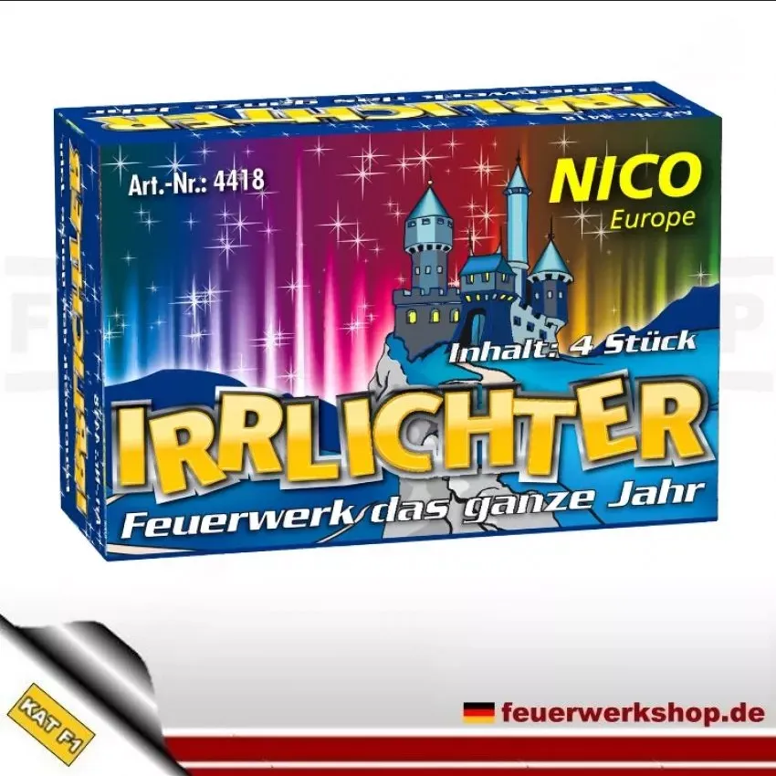 Ganzjahresfeuerwerk *Irrlichter / Wham* von Nico