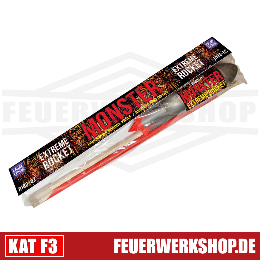 Gaoo Feuerwerk *Monster* F3 Rakete