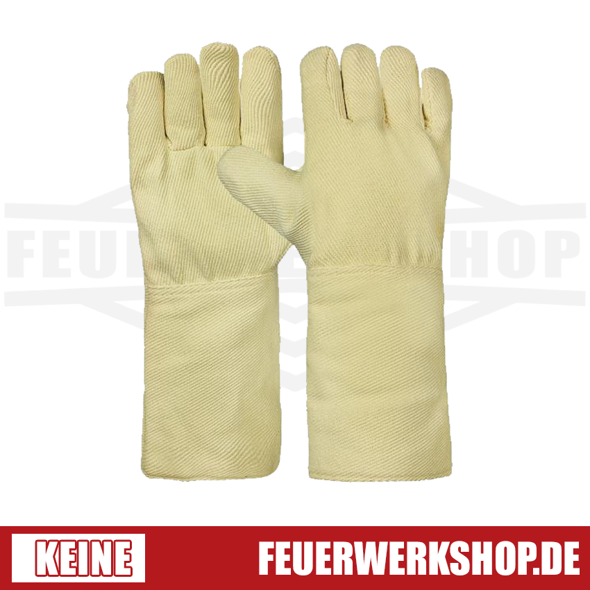 *Hitzeschutzhandschuh* Paraaramid 5 Finger 30 cm in Größe 10