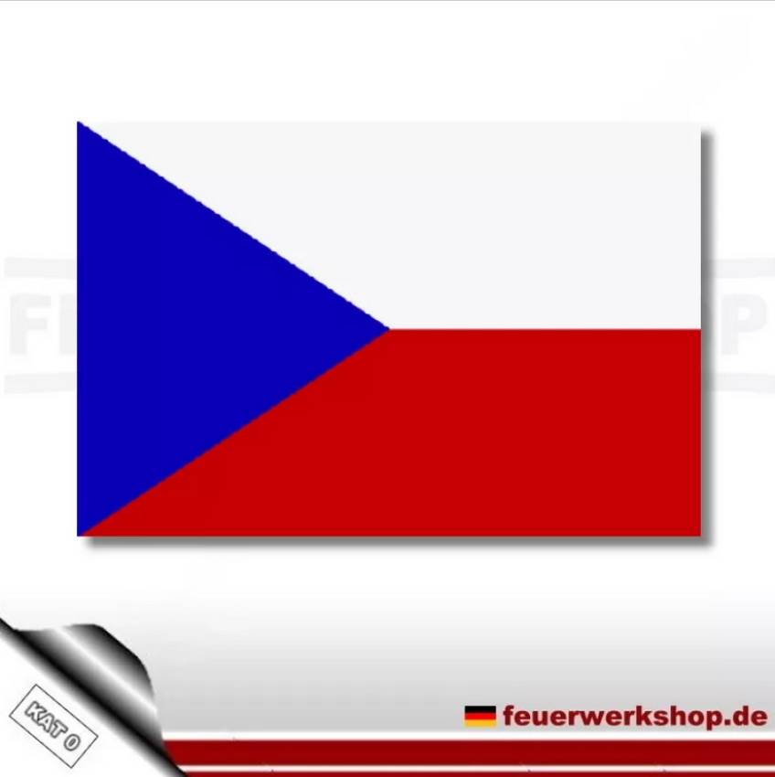Nationalflagge *Tschechien*