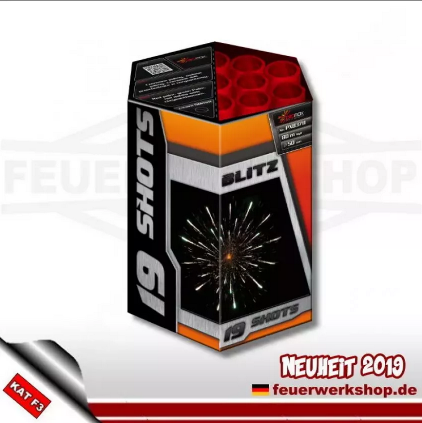 Piromax F3 Batteriefeuerwerk *Blitz* (PXB3711)