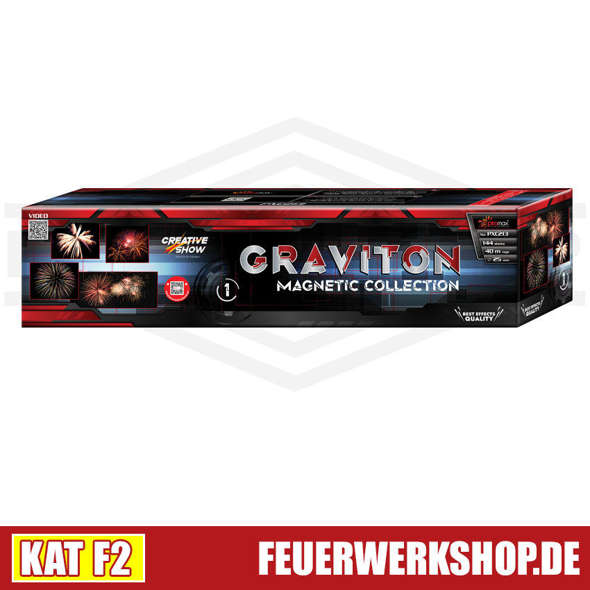 *Graviton* Piromax Verbund Feuerwerkskörper