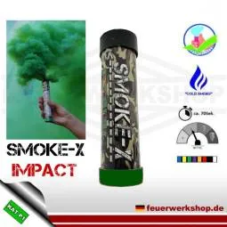 *Impact* Rauchgranate grün mit Schlagzünder - SMOKE-X kaufen