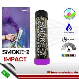 *Impact* Rauchgranate lila mit Schlagzünder - SMOKE-X kaufen