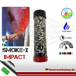 *Impact* Rauchgranate Rot mit Schlagzünder - SMOKE-X kaufen