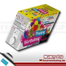 *Happy Birthday* Luftschlangenbatterie kaufen