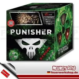 *Punisher* F3 Batteriefeuerwerk von Piromax