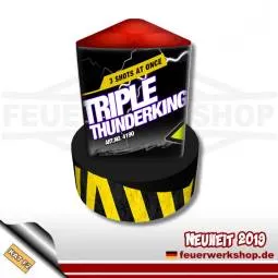 *Triple Thunderking* Single Shots von Katan Fireworks