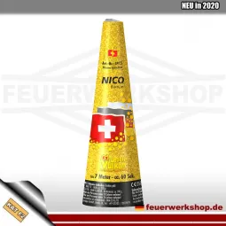 Schweizer Gold-Silvestervulkan von Nico Feuerwerk kaufen