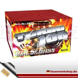 Feuerwerksbatterie *Turbo 100* von Nico