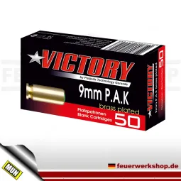 *9mm P.A.K Kartuschenmunition Messing* Victory kaufen