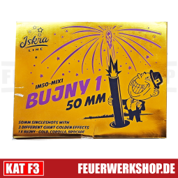 *Bujny 1* 50mm Bombenrohre von Funke F3 Single Shots