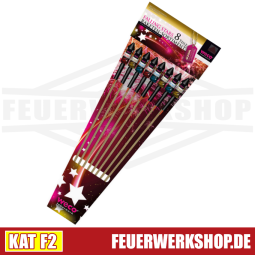 *Falling Stars* 8-tlg. Raketen-Sort. von Weco kaufen