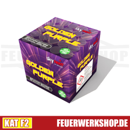 *Golden Purple* Feuerwerksbatterie von Sky Paint kaufen