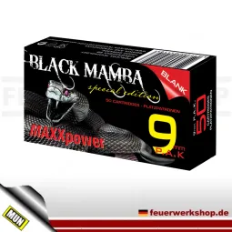 Platzpatronen *Black Mamba* Kaliber 9mm PAK