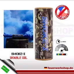 Smoke-x Double XXL Rauchbombe in blau kaufen