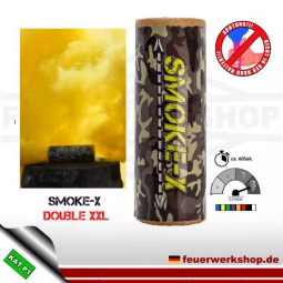 Smoke-X Double XXL Rauchbombe in *Gelb*