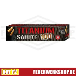 *Titanium Salute 100* 100 Schuss Batterie Feuerwerk